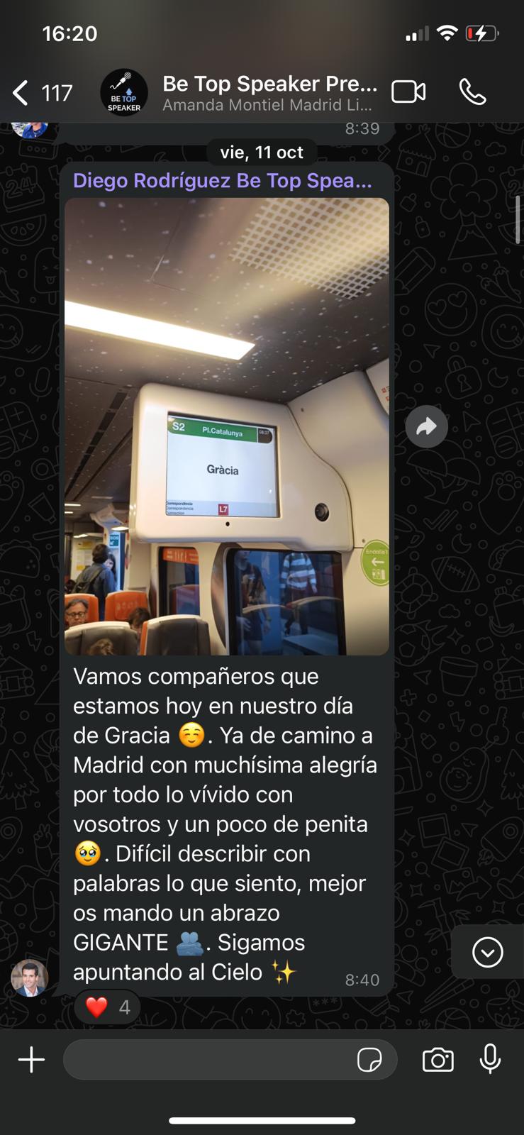 Testimonio WhatsApp 4